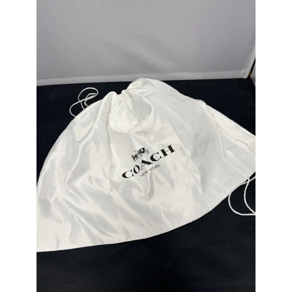 COACH DUST BAG 12x16 Satin material in good condition
